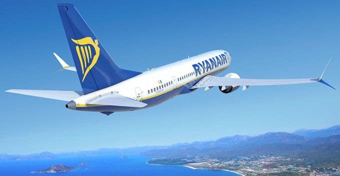 Ryanair flight