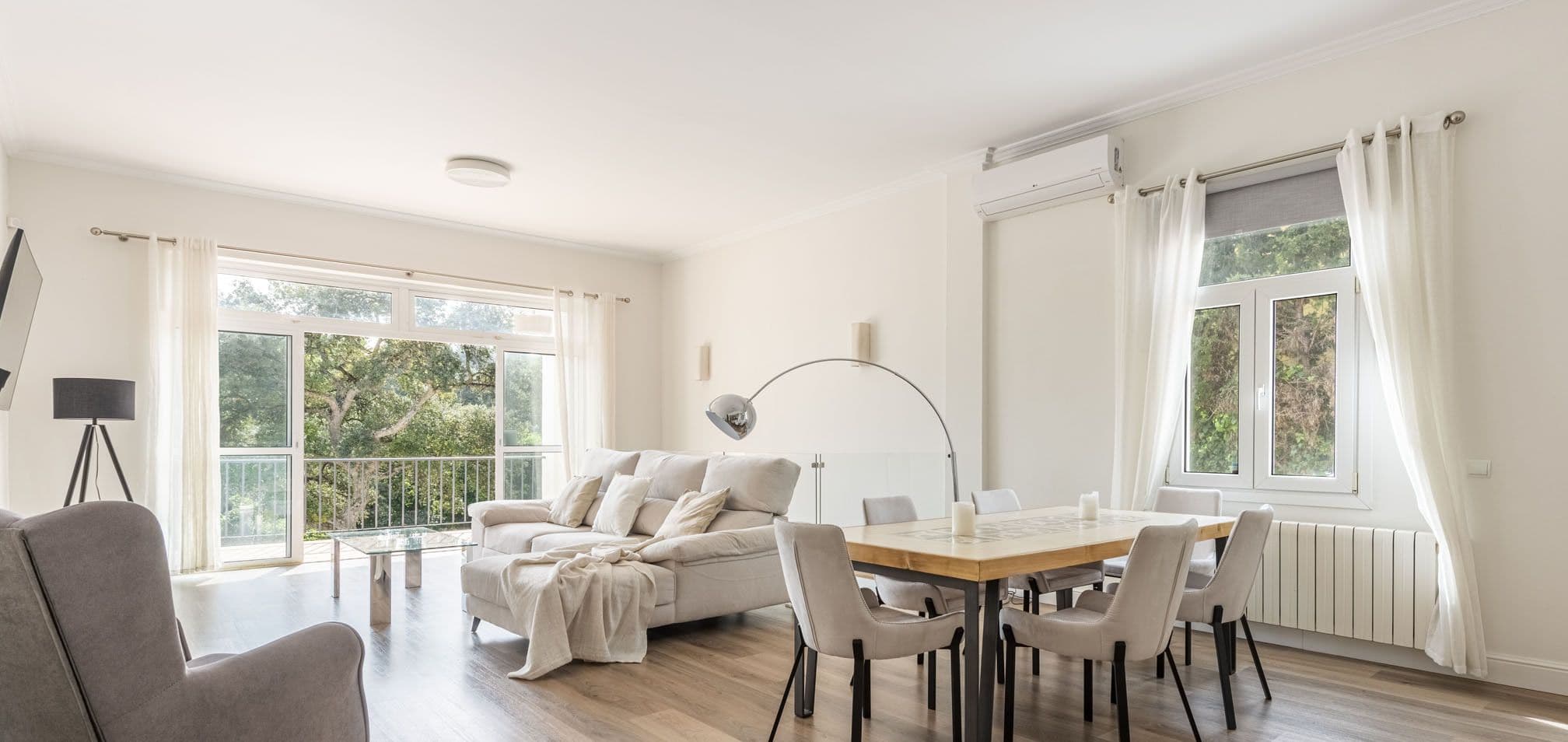 Luxury villa living room