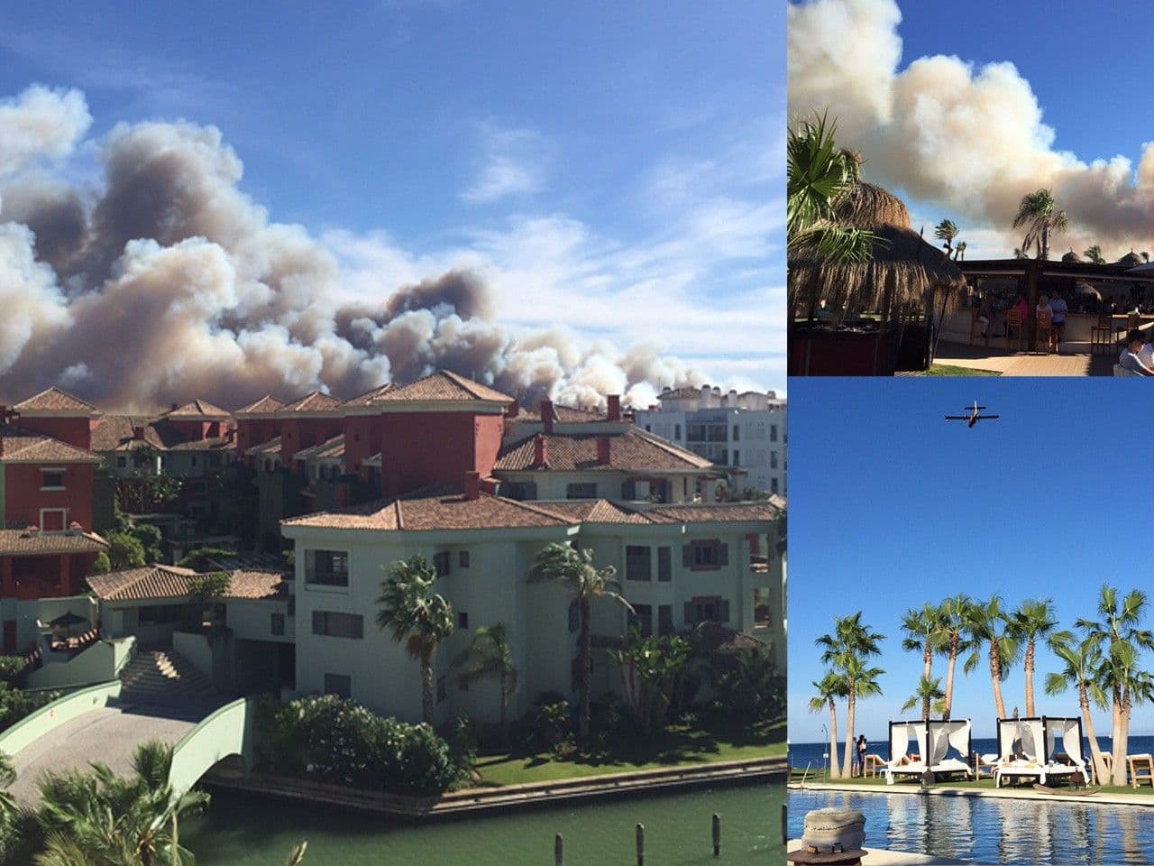 Fire in Sotogrande