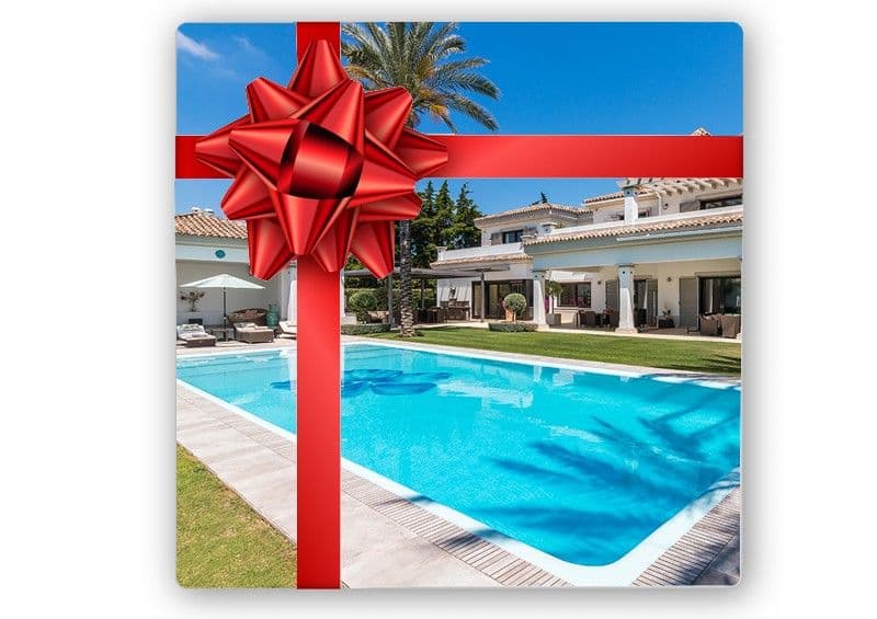 Sotogrande Villa with gift wrap