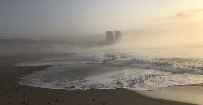 Sotogrande coast waves